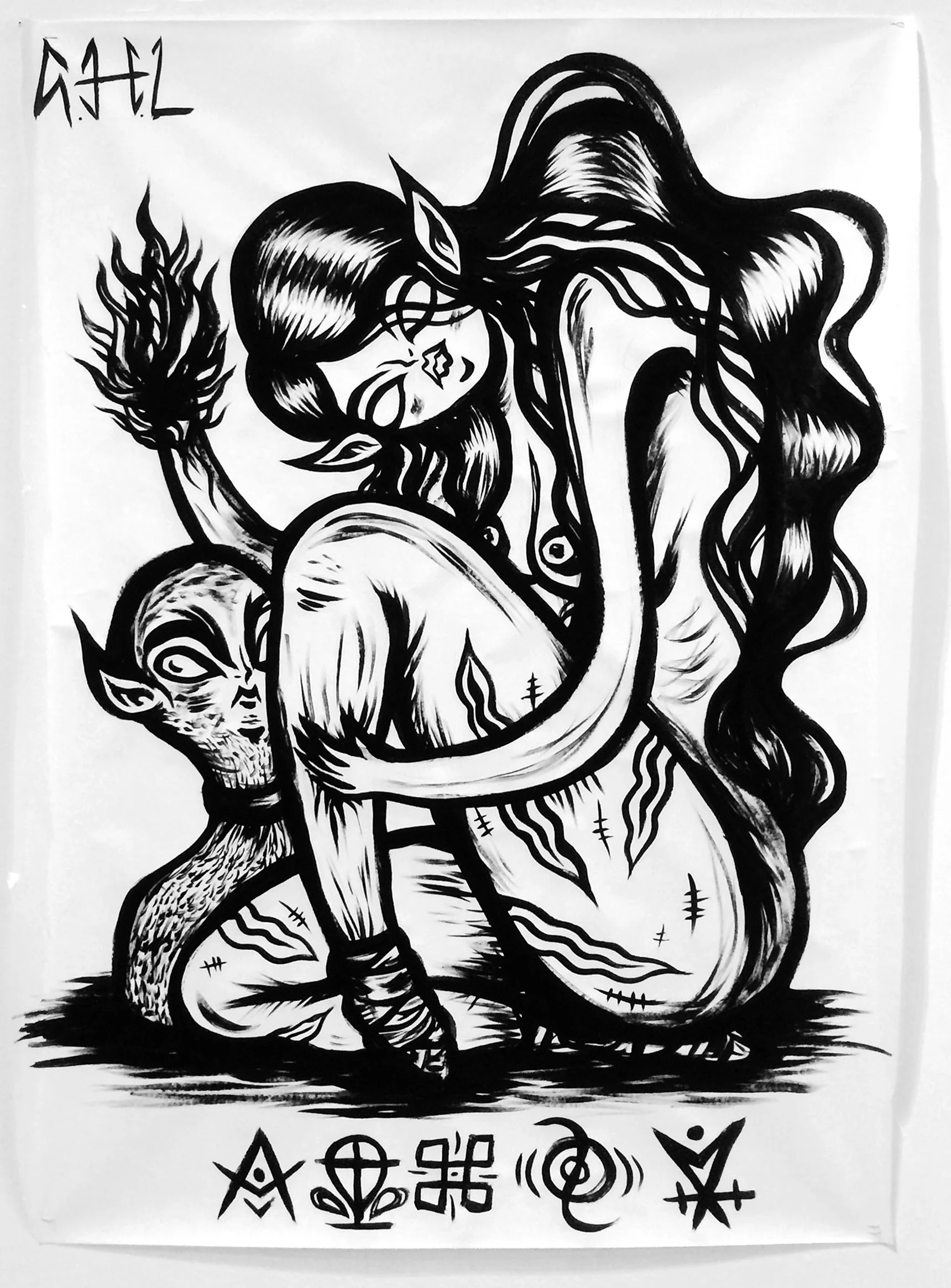 LA Art Book Fair: Sketch 1
