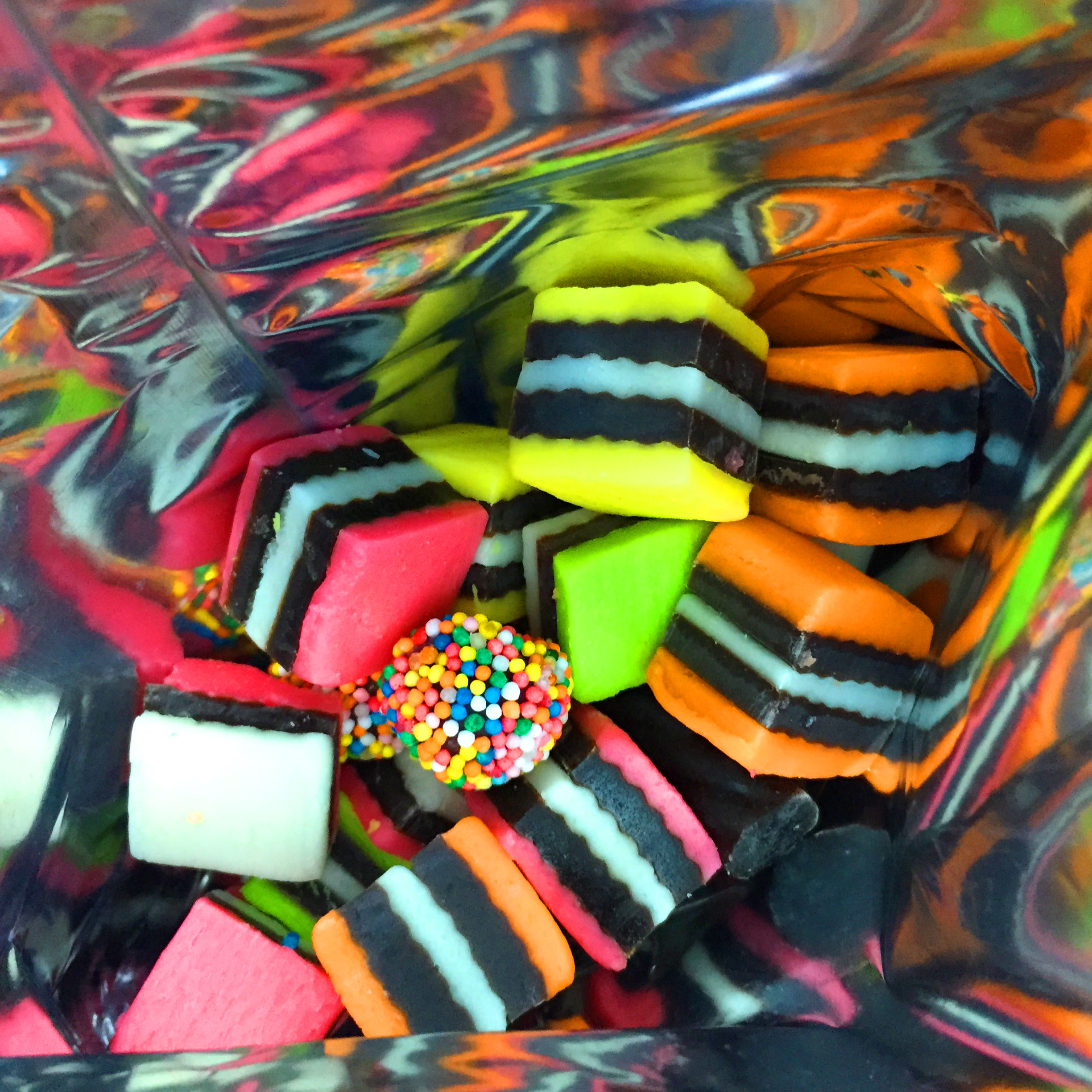 It was hard to decide which kind of candy to get, but my favorite is old fashioned black licorice.