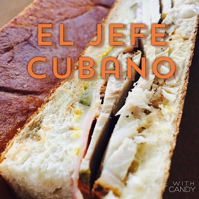 Friday lunch at Cityplex Towers 11-2ish Get your El Jefe Cubano sandwich, bacon bombs and empanadas.  #empinainteasy