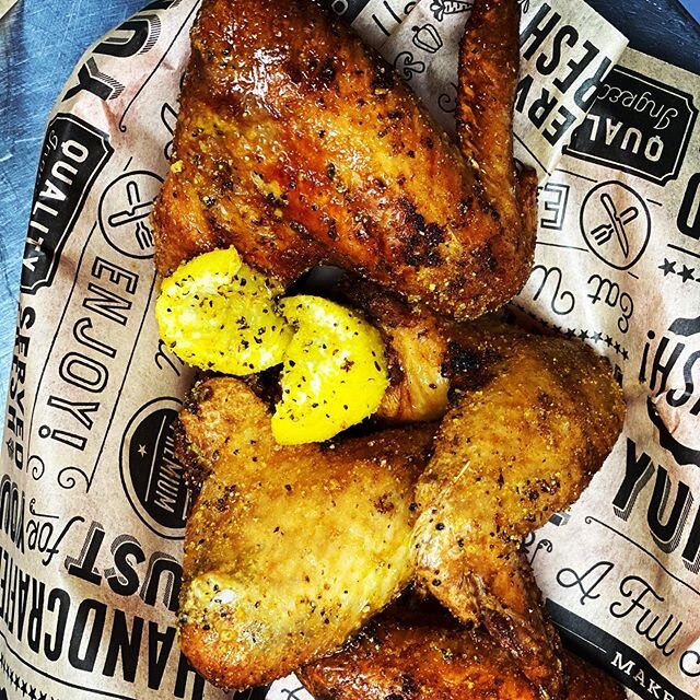 Have you tried the Lemon Pepper Wings that we serve at @huntclubtulsa 7 days a week 4-late??