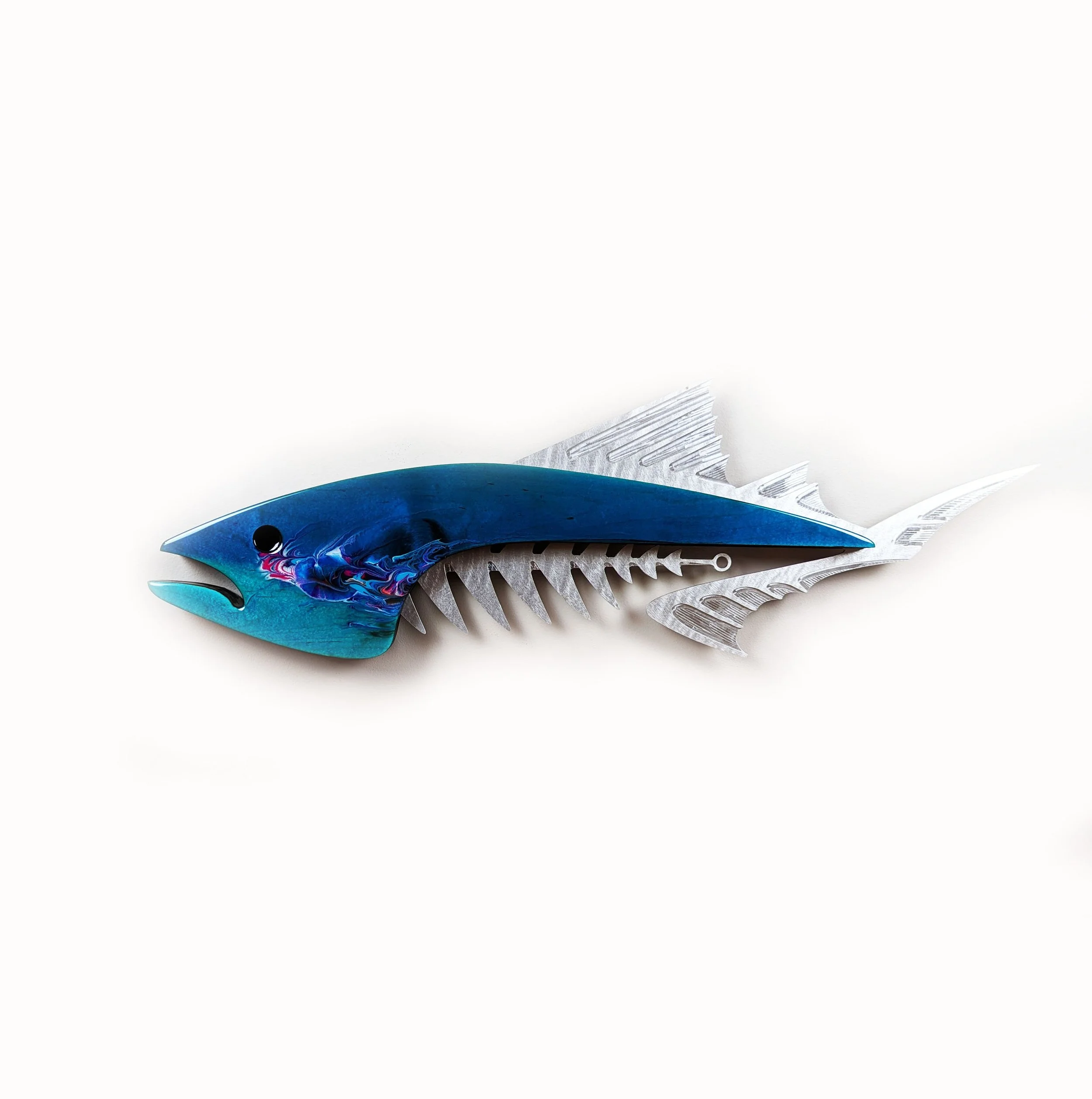 Wild Fin... Blue and Turquoise