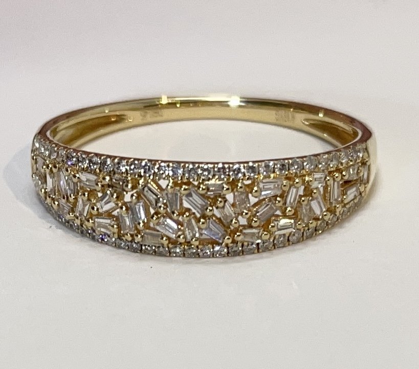 Details about   1.66 Asscher Champagne CZ Statement Bridal Wedding Designer Ring 14k White Gold 
