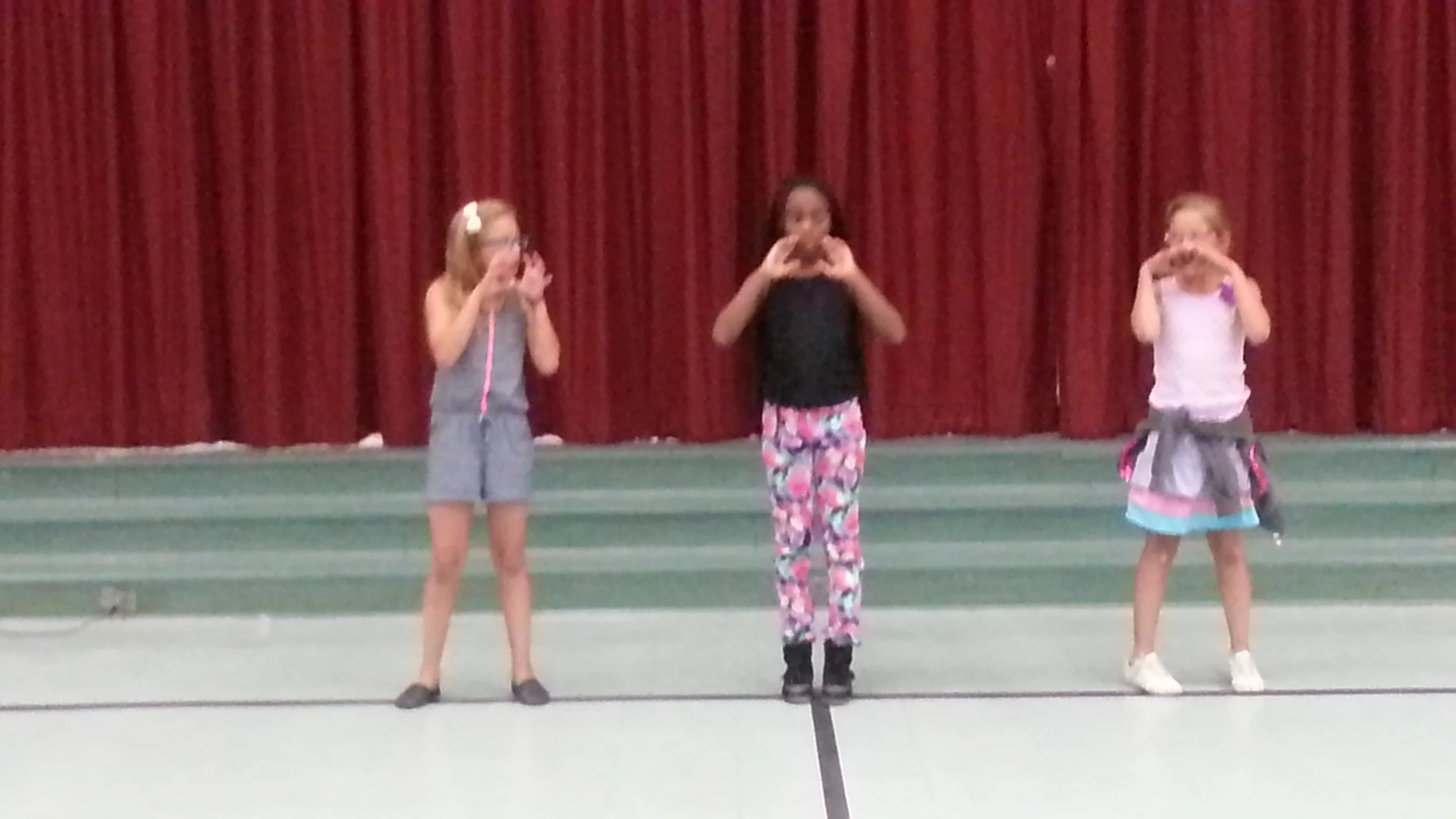 Students at Mesquite Elementary show off at talent show