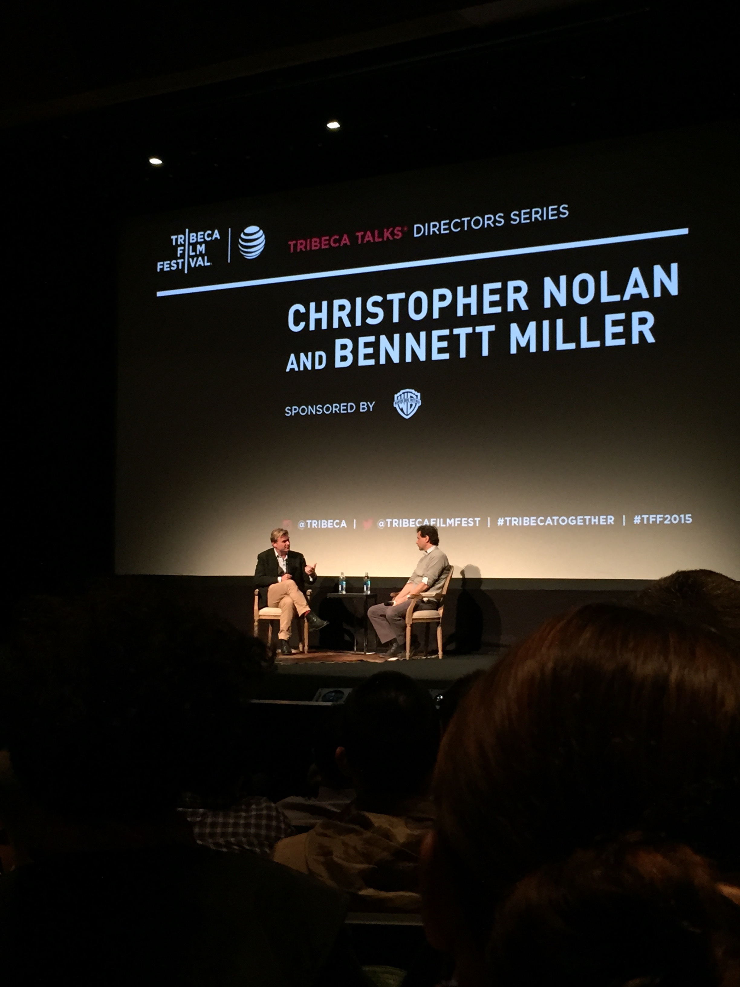 Christopher Nolan & Bennett Miller: Of course someone asked him about the ending of "Inception"