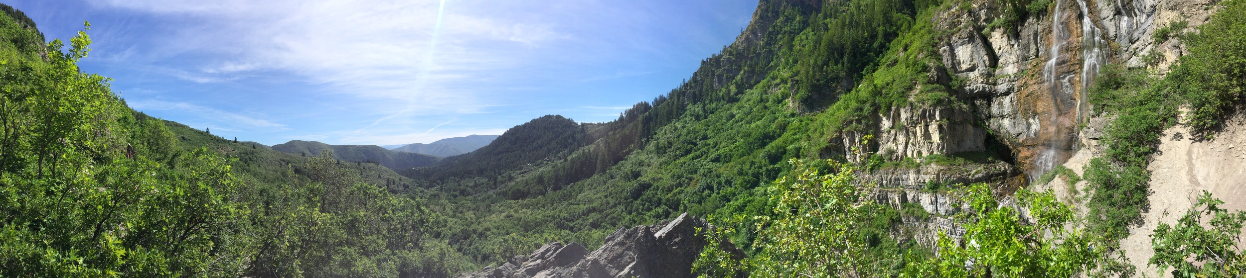 One day I hiked even further and got this view! 