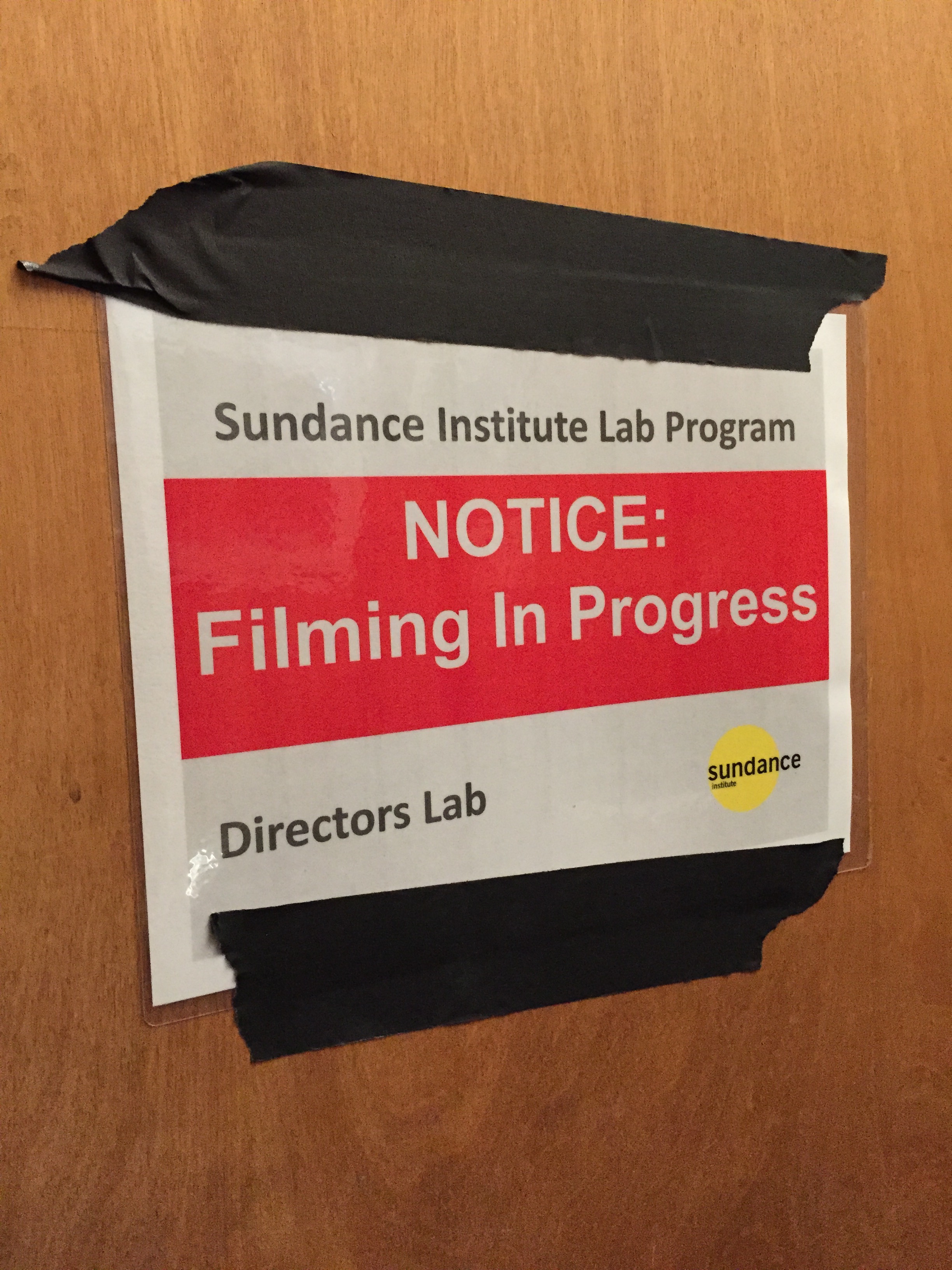 Oh yeah, there was some filmmaking done too! 