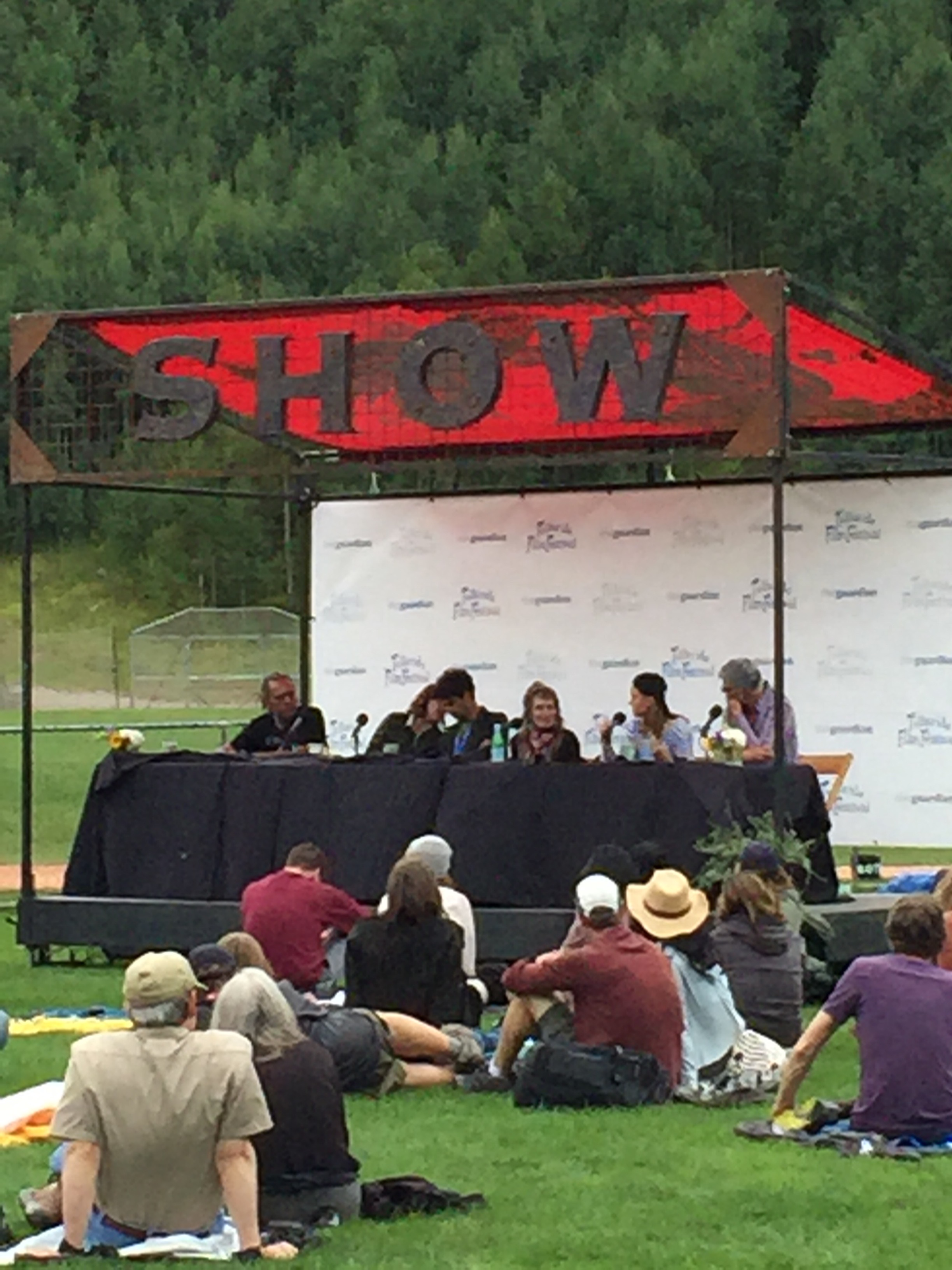 Panel at the picnic!