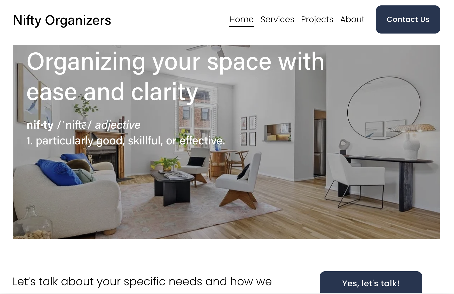 Professional organizing in NYC