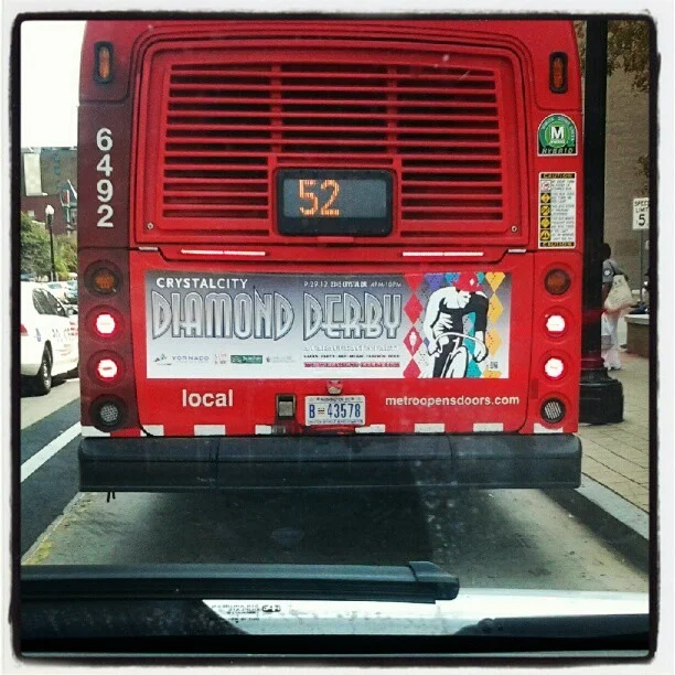 Diamond-derby.com making the scene on the streets of DC! w/ @ccbid #bikes #art 