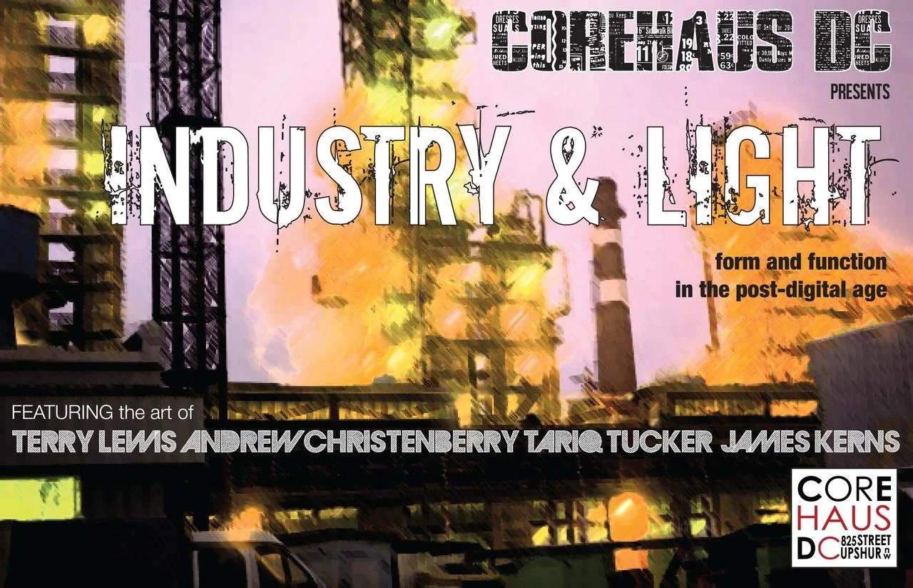 Corehaus presents Industry &amp; Light art therapy in the post-digital age 10/12 from 7-11 PM #petworthevent #art