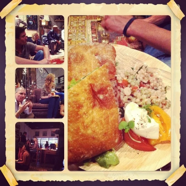 Thanks for a great night out with @tabletribes! Great food, music &amp; conversation with  @KTmBoyle @rossacademic &amp; @LukesLobster #food