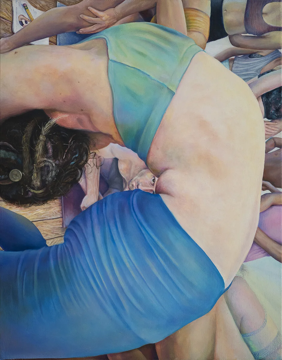Fiona’s Wheel, Oil on canvas, 2017