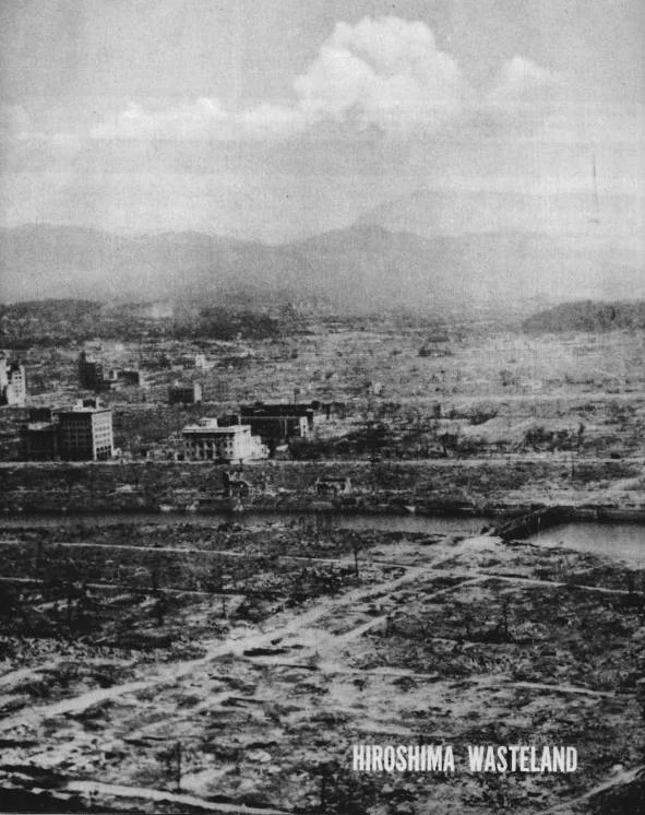 1945 Hiroshima destroyed