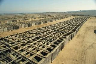 1998 Napalm bombs in storage at Fallbrook Naval Weapons Station, California