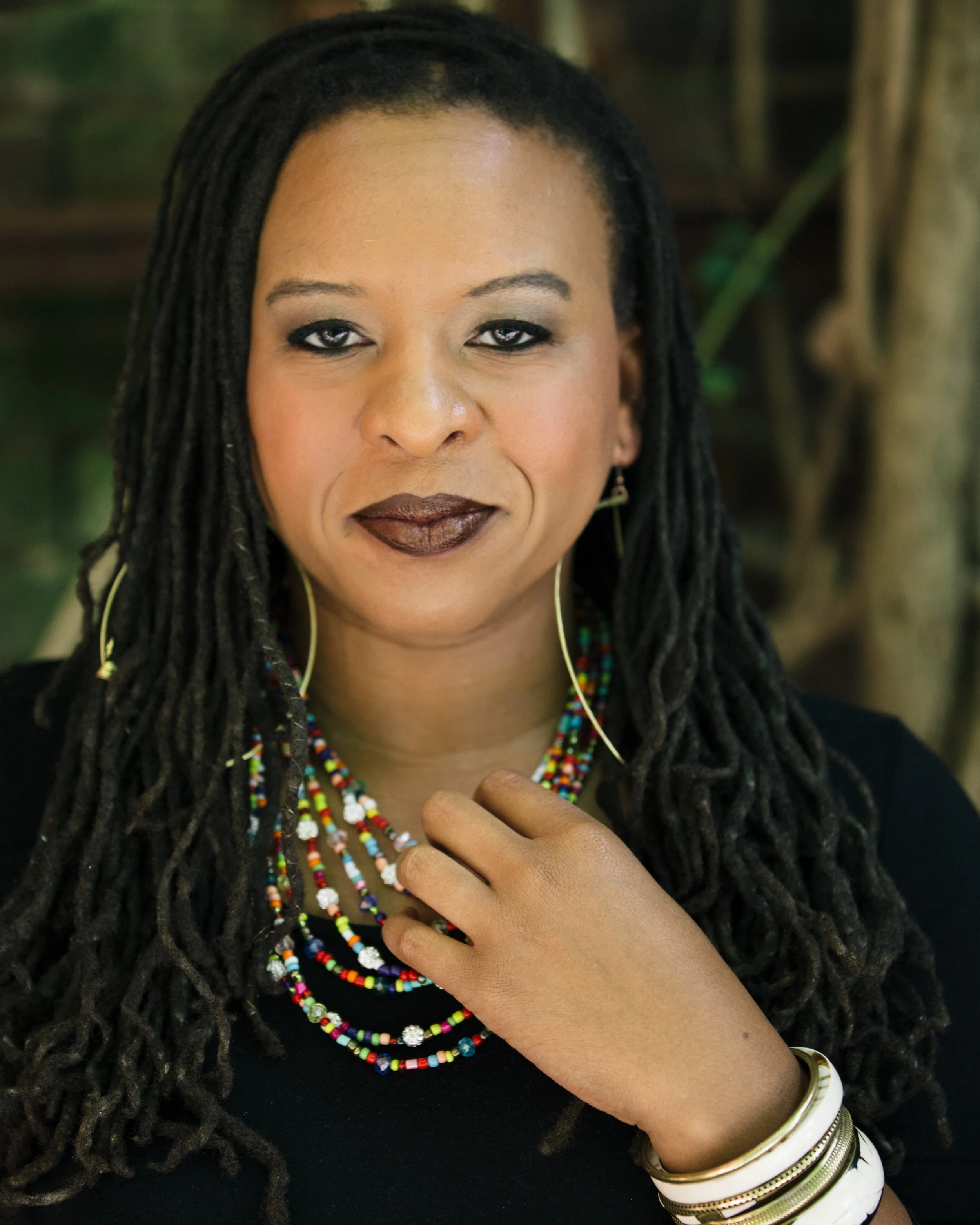 Micky ScottBey Jones I Director of Healing and Resilience Initiatives Micky ScottBey Jones - the Justice Doula - accompanies people as they birth more love, justice and shalom into our world. As a womanist, faith rooted, contemplative activist, healer, and nonviolence practitioner, Micky supports students, clergy, activists and everyday leaders in a variety of roles - speaker, writer, facilitator, pilgrimage guide and teacher. She is the Director of Resilience and Healing Initiatives with the Faith Matters Network and is a core team member with The People’s Supper who has gathered more than 10,000 people around tables since the 2016 U.S. election for bridging and healing conversations. Micky earned a M.A. in Intercultural Studies from NAIITS/Portland Seminary and is currently pursuing advanced studies in the Enneagram. You can find pieces of her soul (writing) in two multi-authored books - Becoming Like Creoles: Living and Leading at the Intersections of Injustice, Culture and Religion and Keep Watch With Me: An Advent Reader for Peacemakers releasing in 2019. Named one of the Black Christian leaders changing the world in Huffington Post, Micky travels the world exploring peacemaking and relationships in different contexts, spreading revolutionary love, engaging in authentic conversations, participating in transformative experiences - and most importantly - she never passes up a dance floor. Email Micky