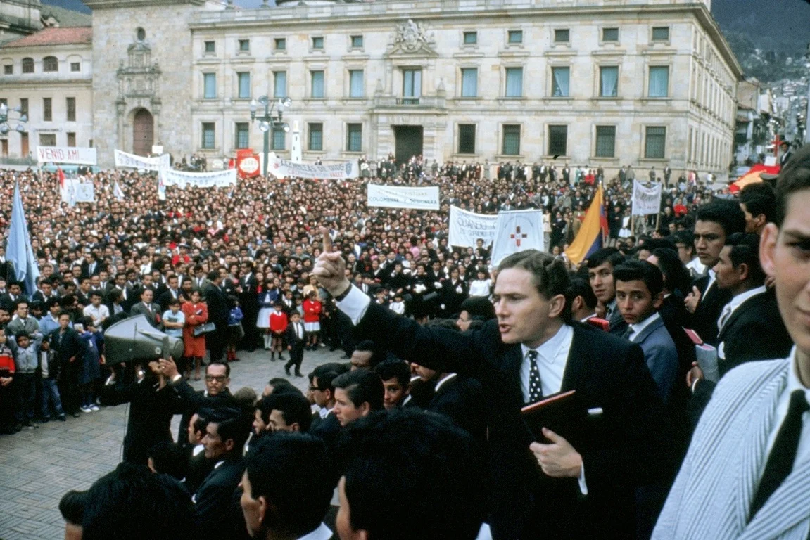 Luis Speaking in Bogata
