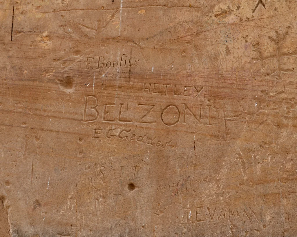 GLASGOW Lee Robert McStein: Those who left their mark on Egypt - Travellers' graffiti, digital recording and conservation