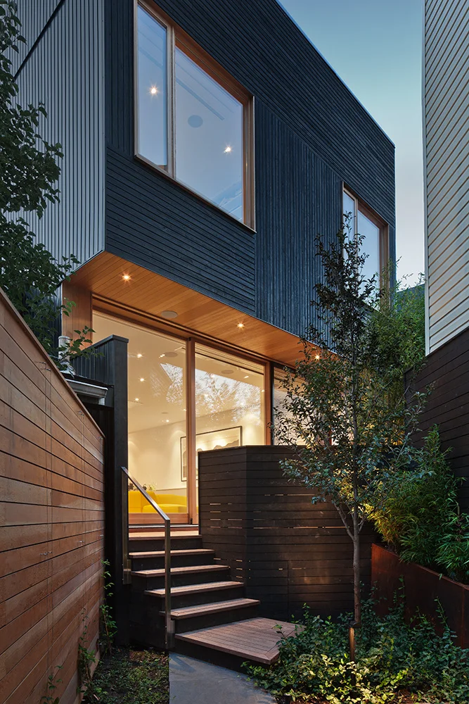 Rear deck and garden