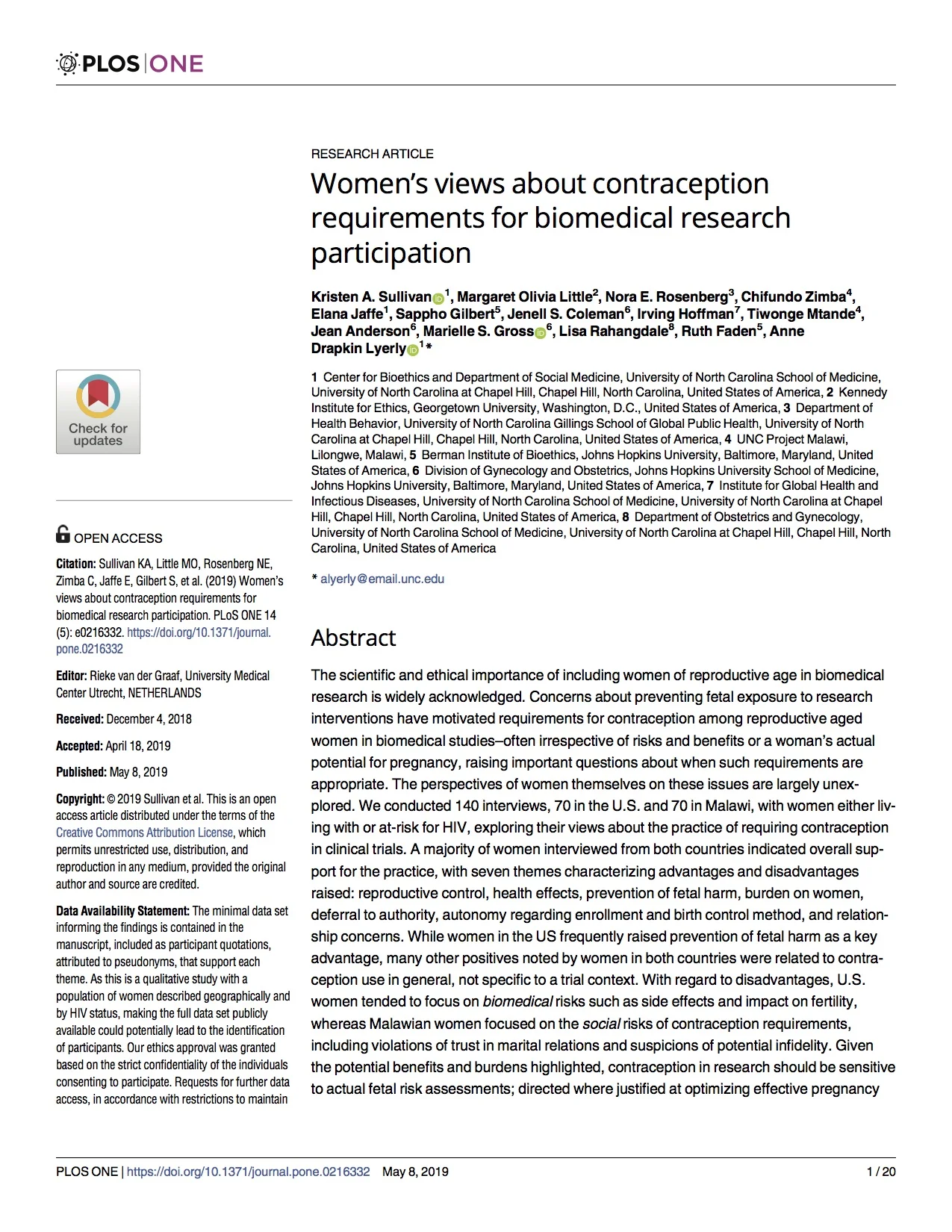Sullivan.2019.Plos One.Women’s views about contraception requirements for biomedical research participation copy.jpg