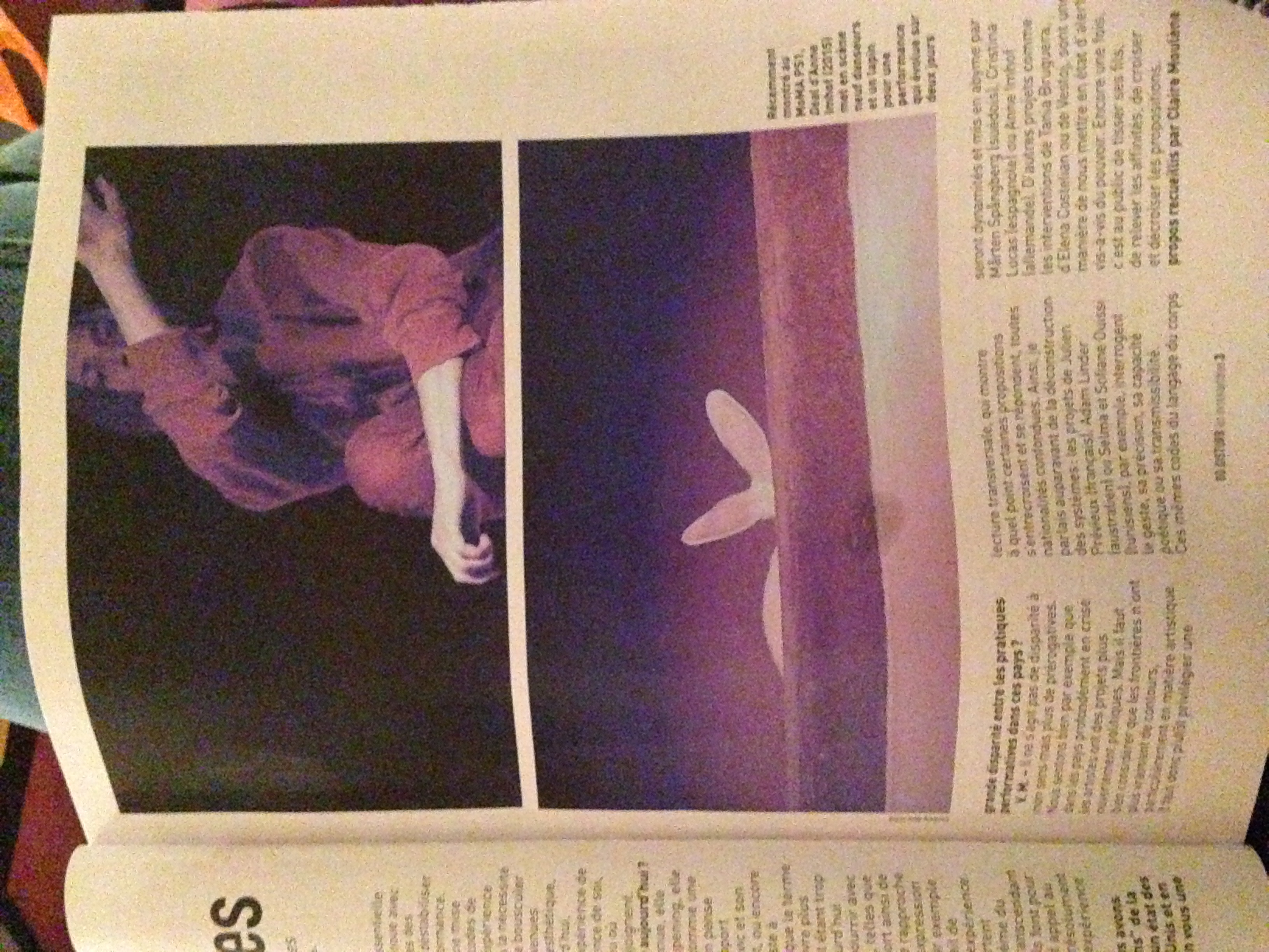 for Anne Imhof, DO DISTURB Festival booklet, from MoMA PS1 performance