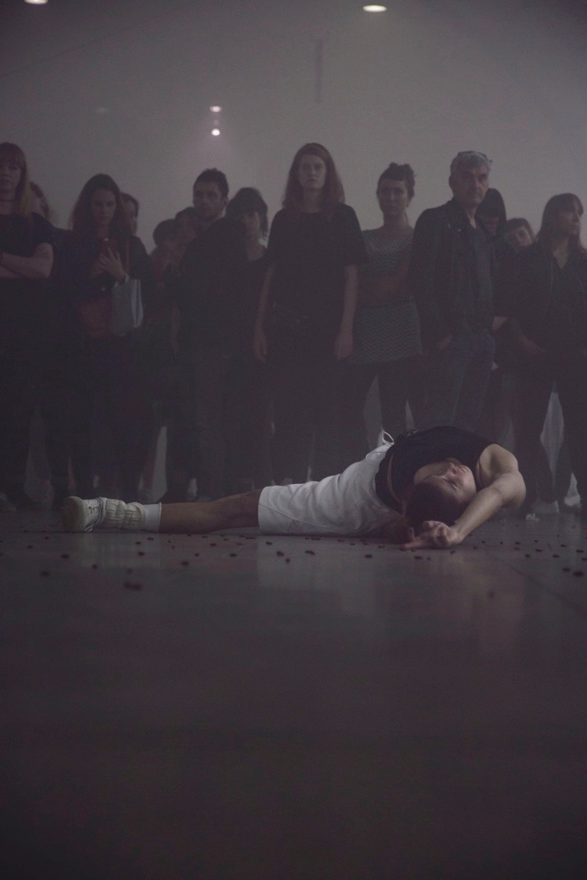 Sleek Magazine, Frances Chiaverini in "Angst" at Hamburger Bahnhof