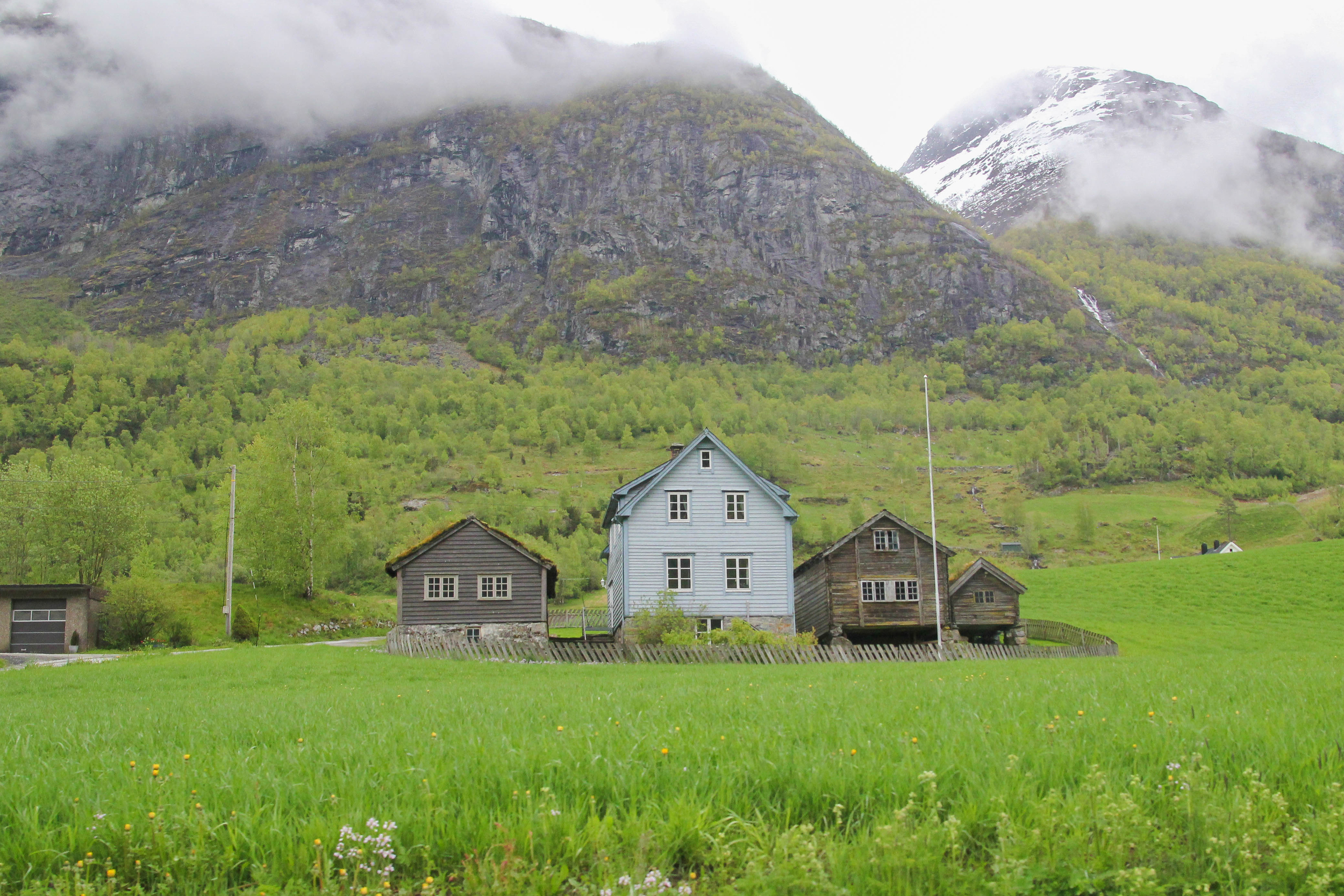 The beautiful landscape of Olden