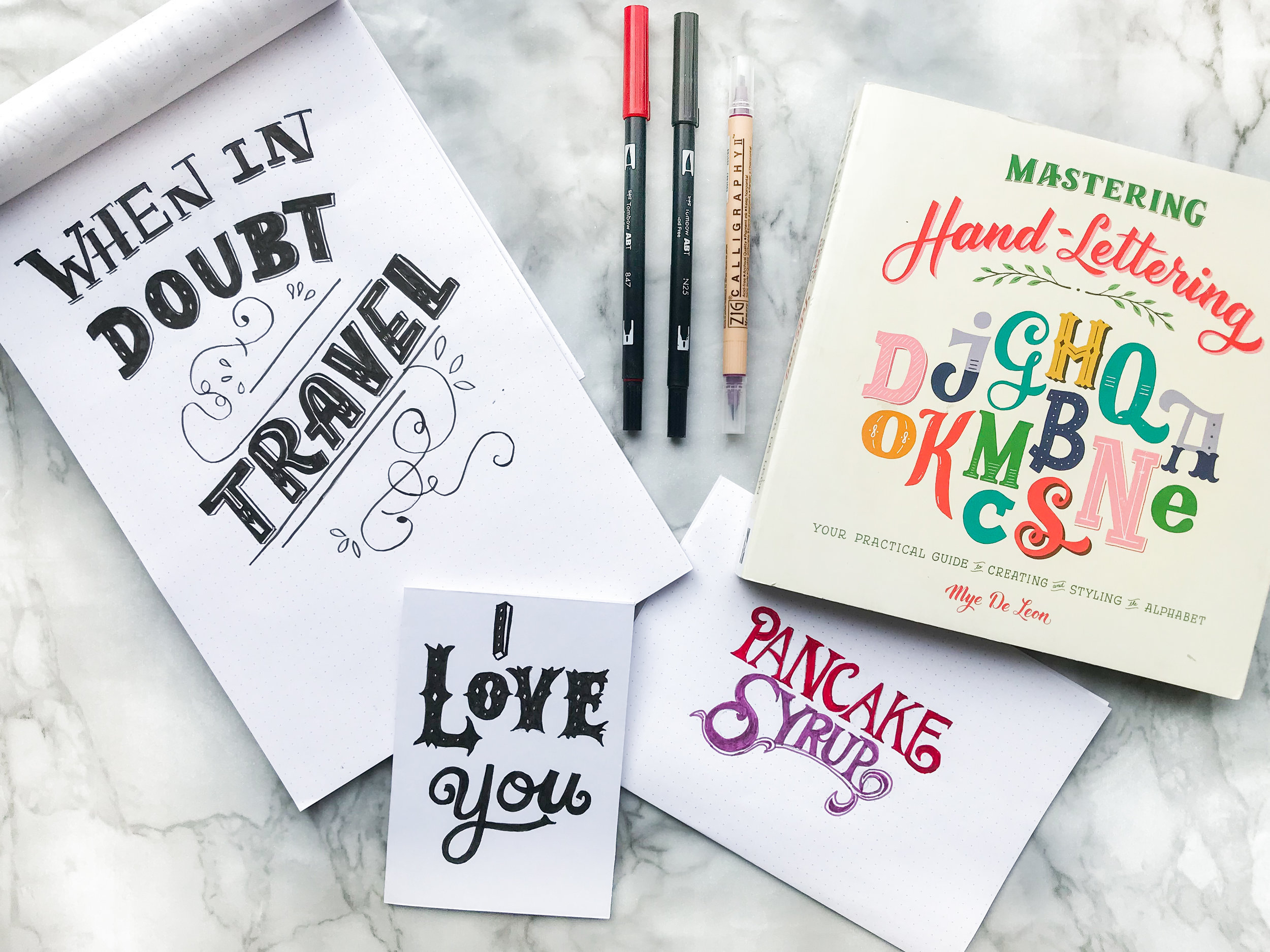 Getting started with Hand Lettering — Katie Collins