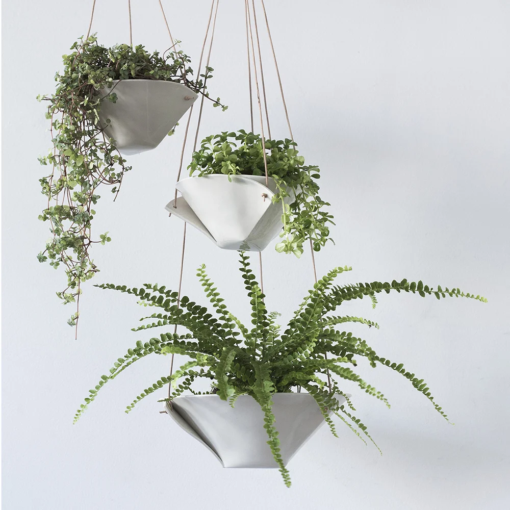 modern porcelain planters