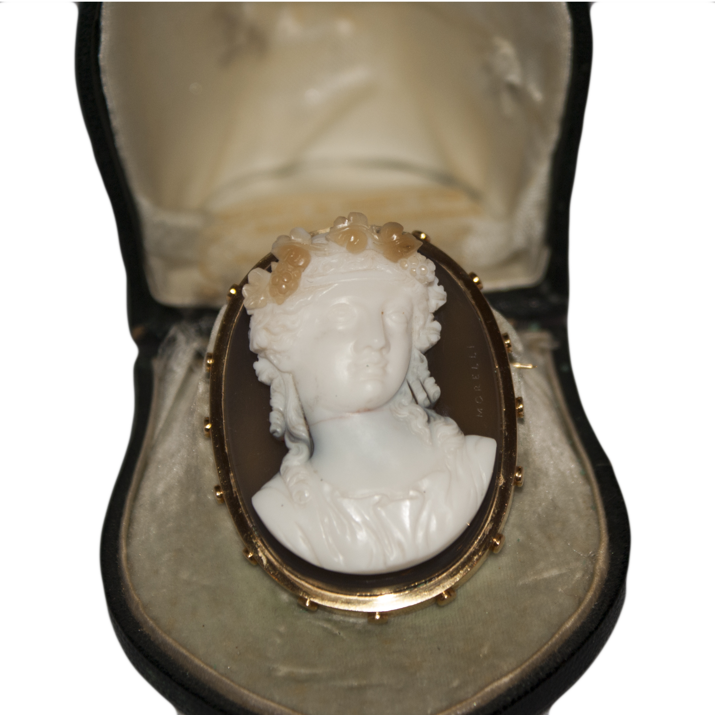 Nicola Morelli cameo Bacchante