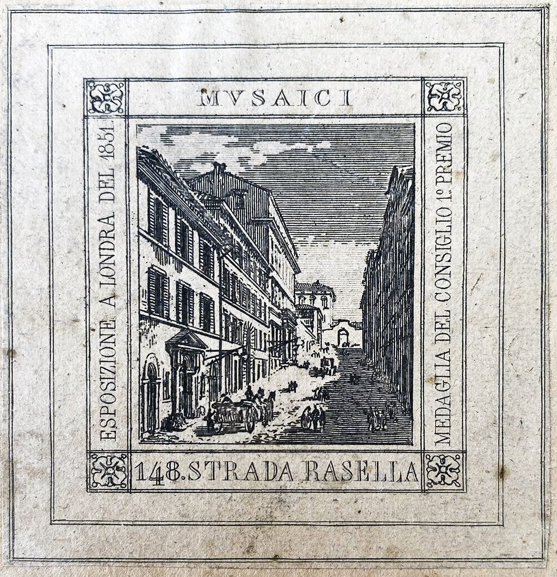 Rarest book on micromosaics 1856