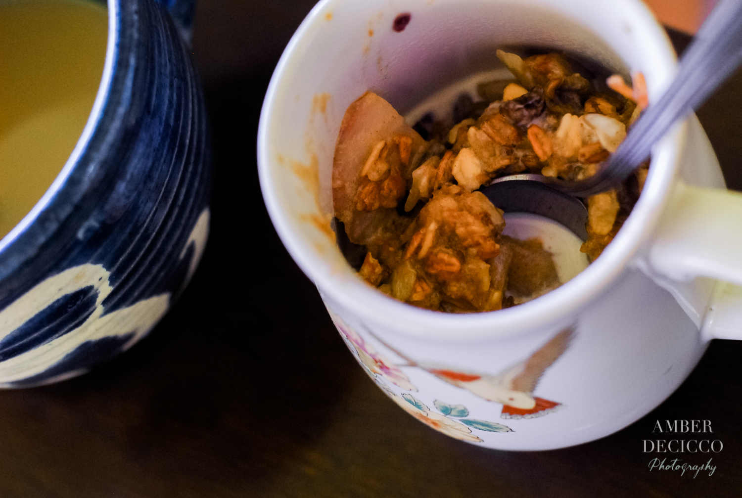  ...breakfast! Mountain apples taste like Christmas, lol! We made oatmeal with them, and Mmm, it was SO GOOD! 