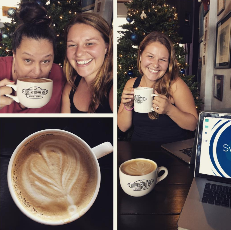 This photo was taken on one of our first work meetups! Photo and composite cred: Noelle Herring .
