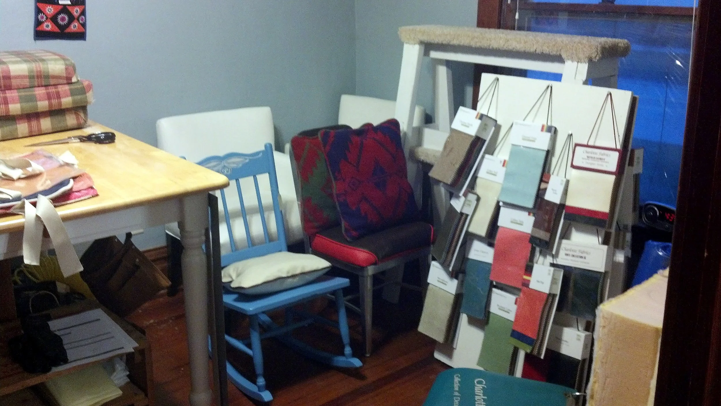 At the end of the day, everything gets packed back up and put away into its place. 