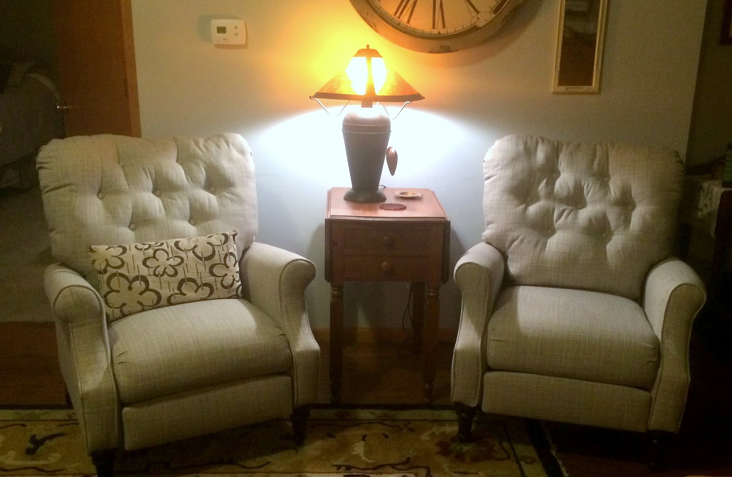 button back recliners