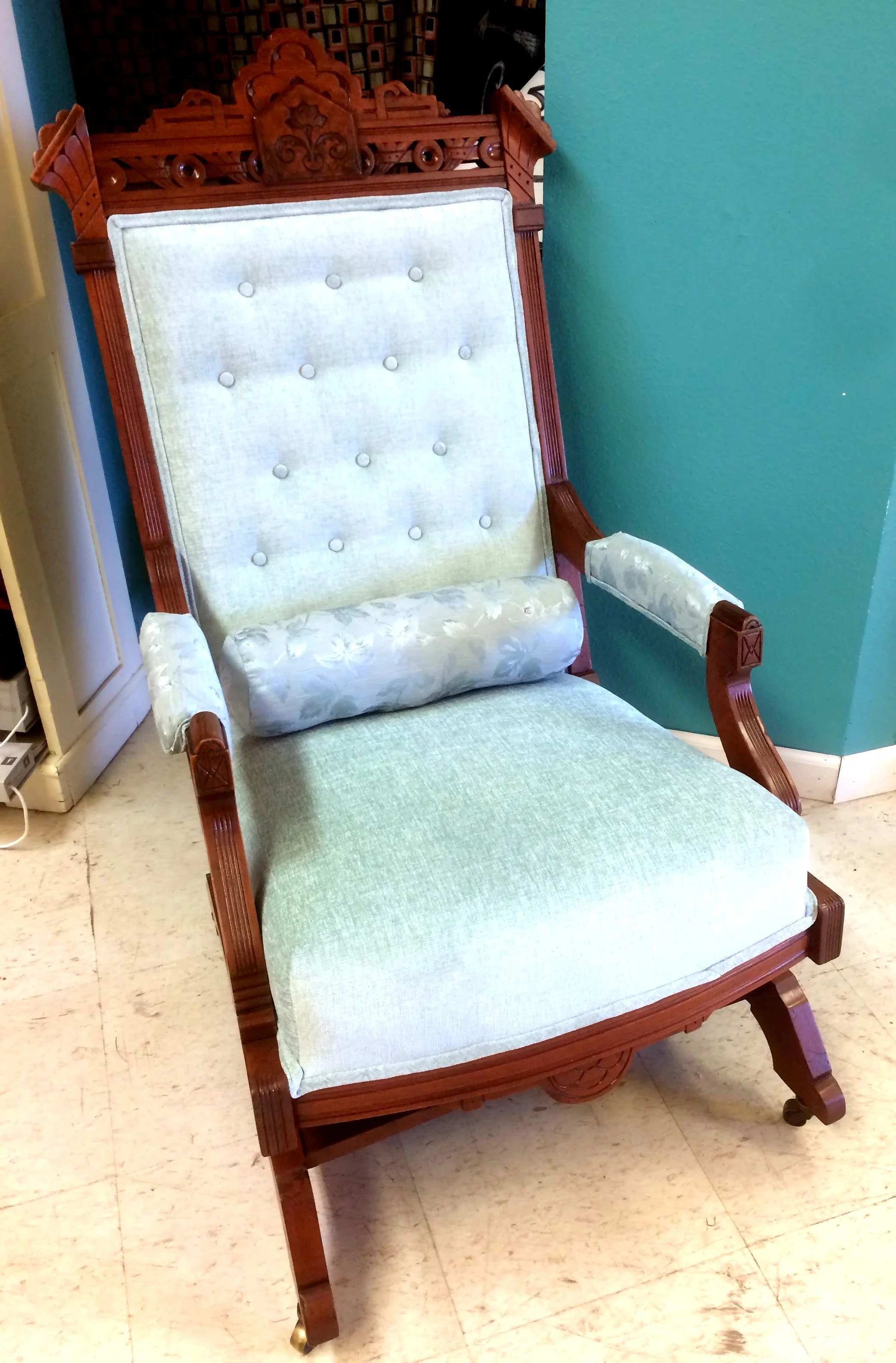 antique platform rocker
