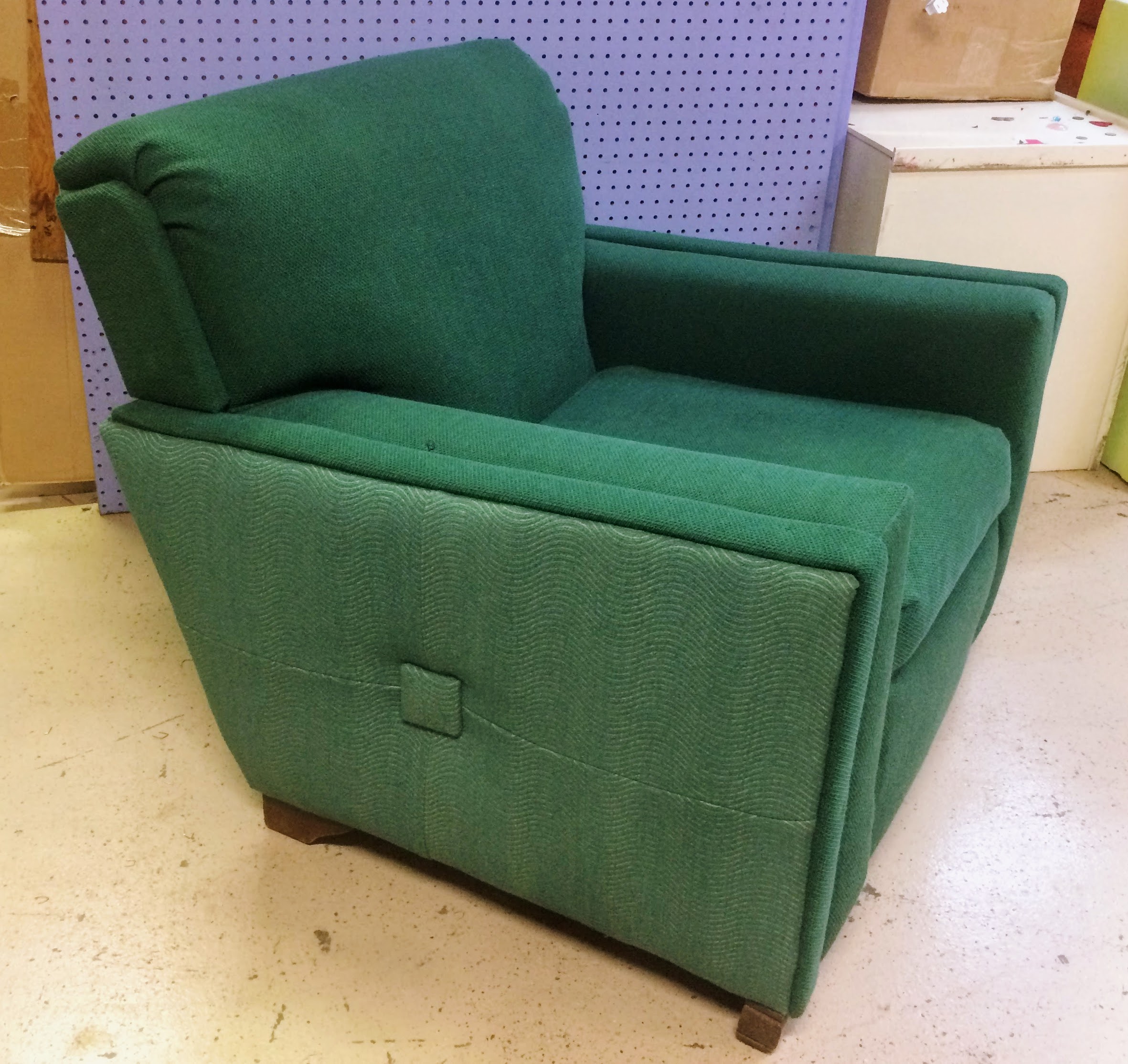 vintage club chair