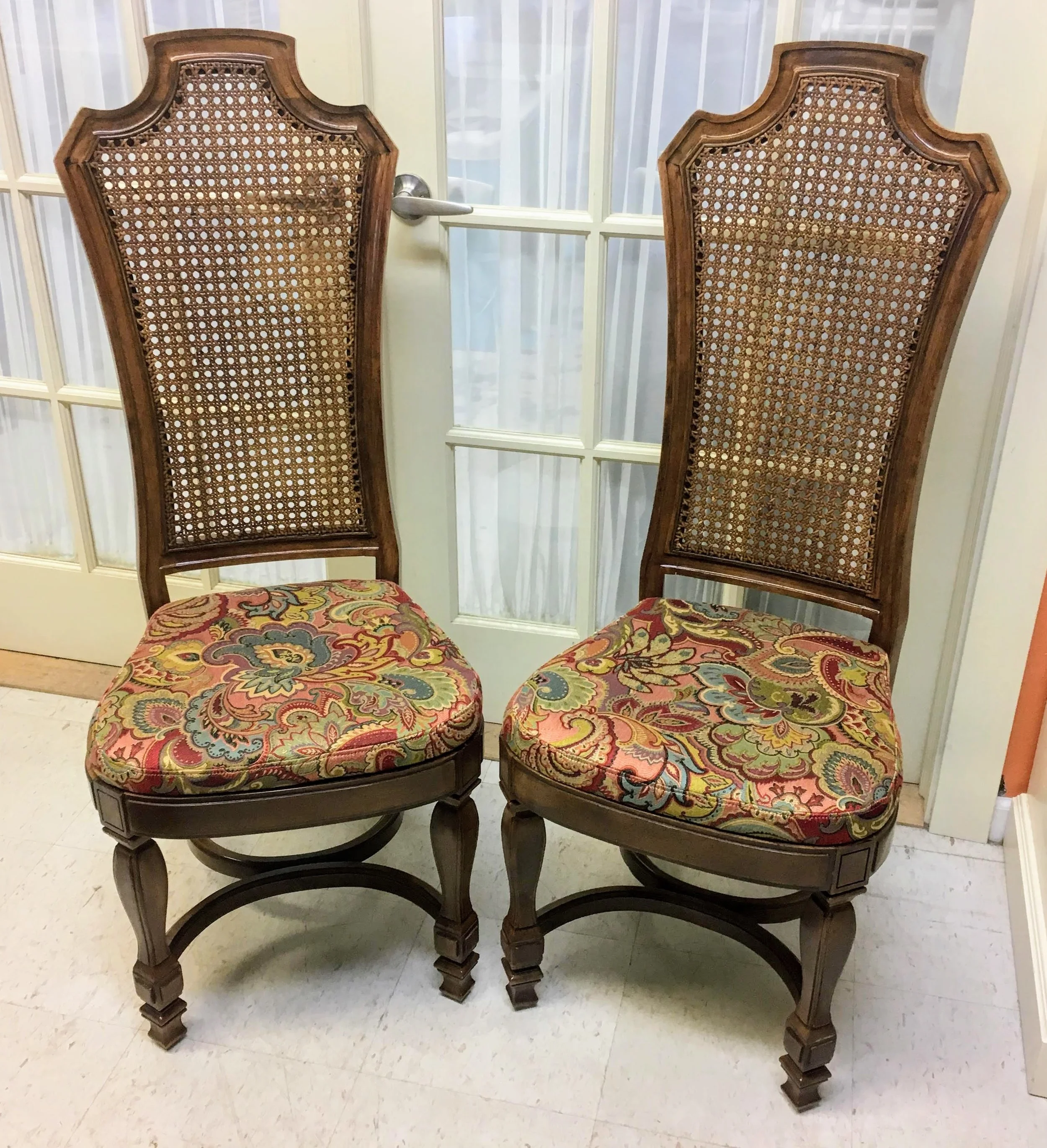 high back dining chairs