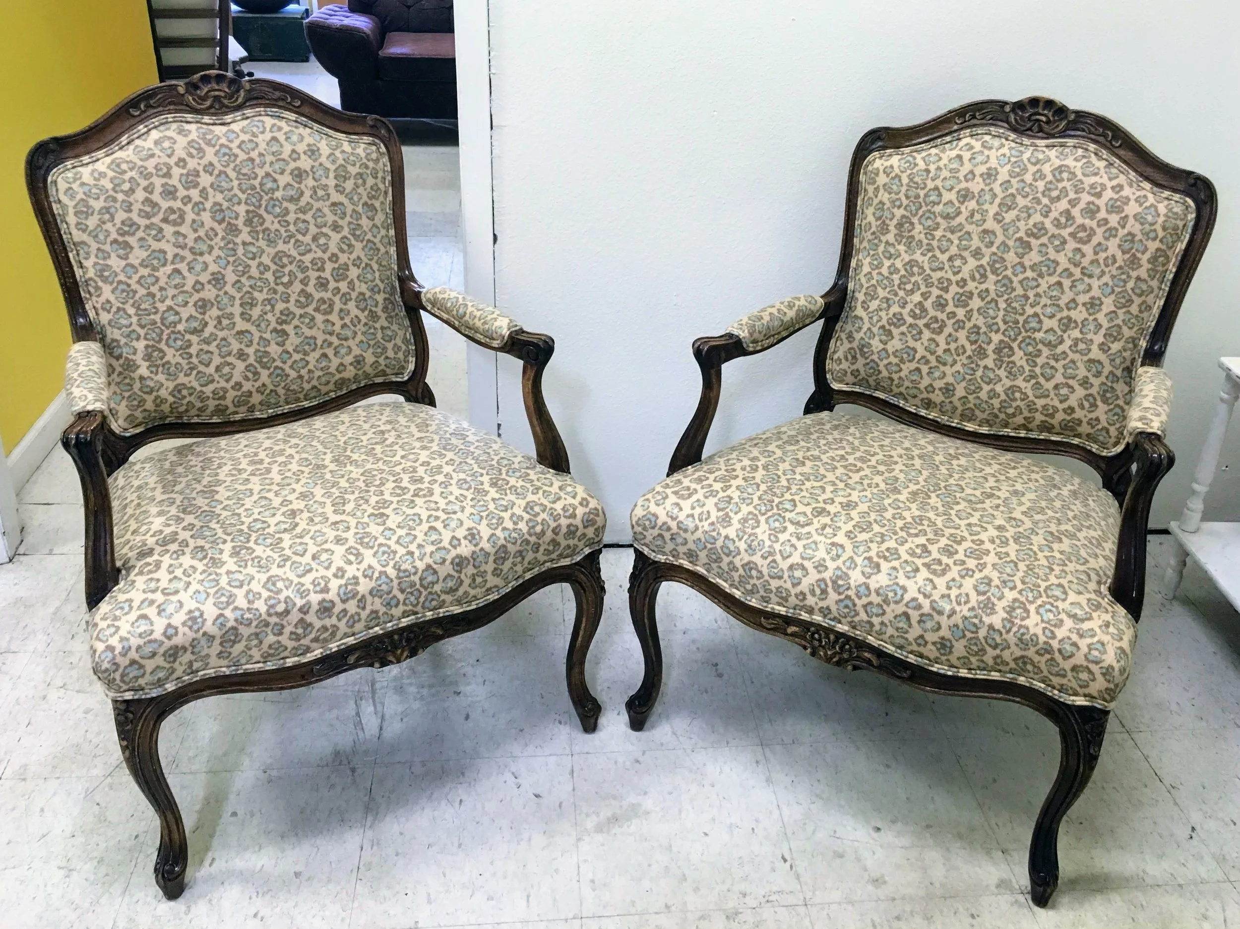 Queen Anne side chairs