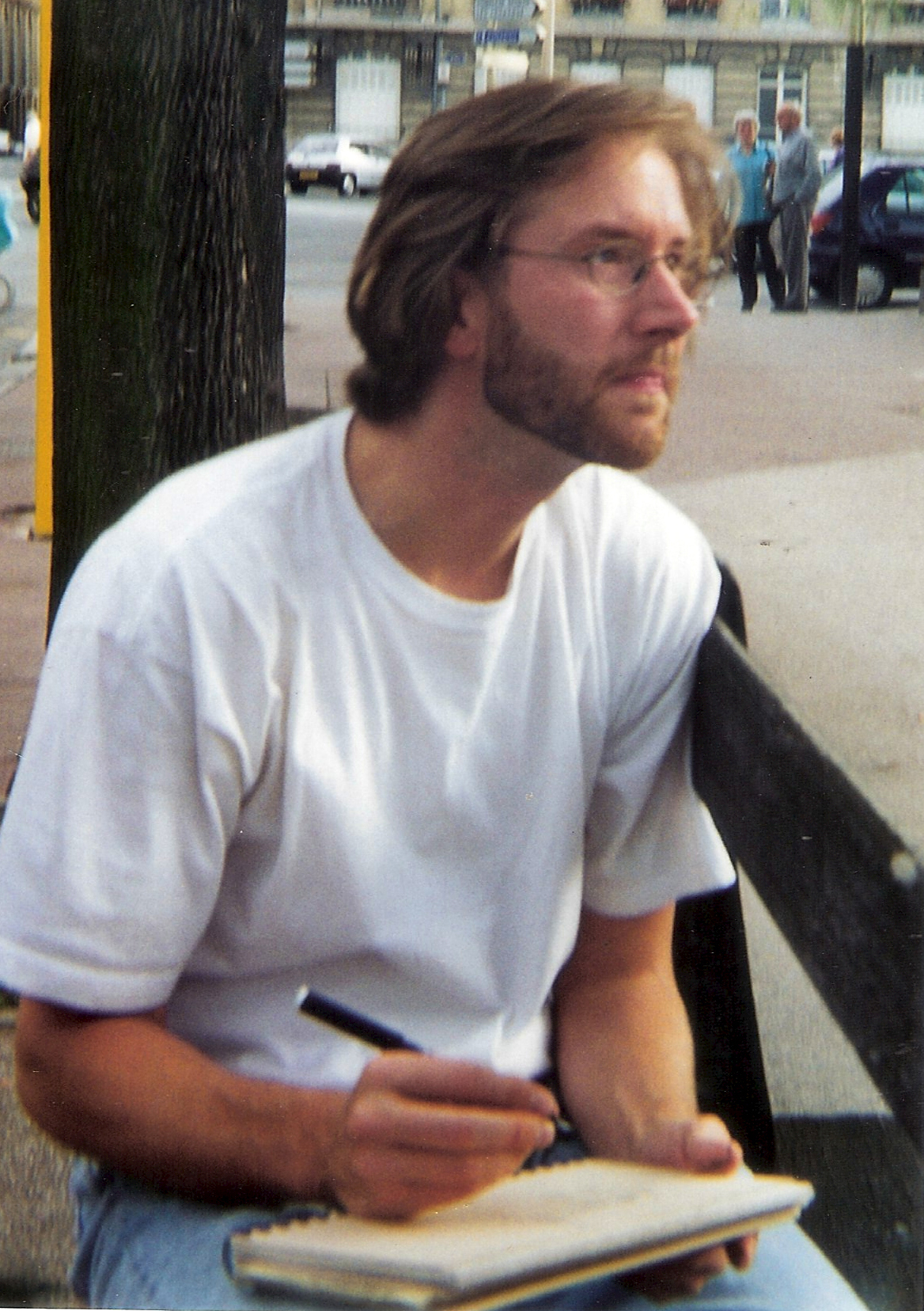 Sketching in France, 1995.