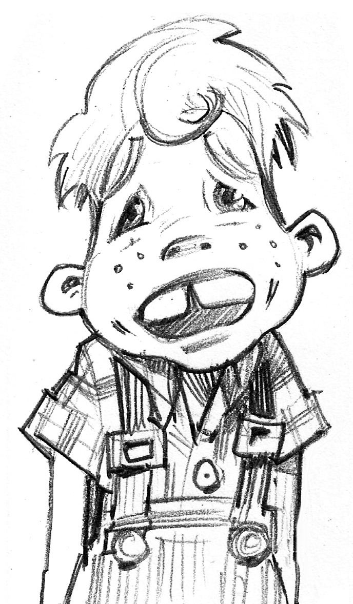 A study of the boy.