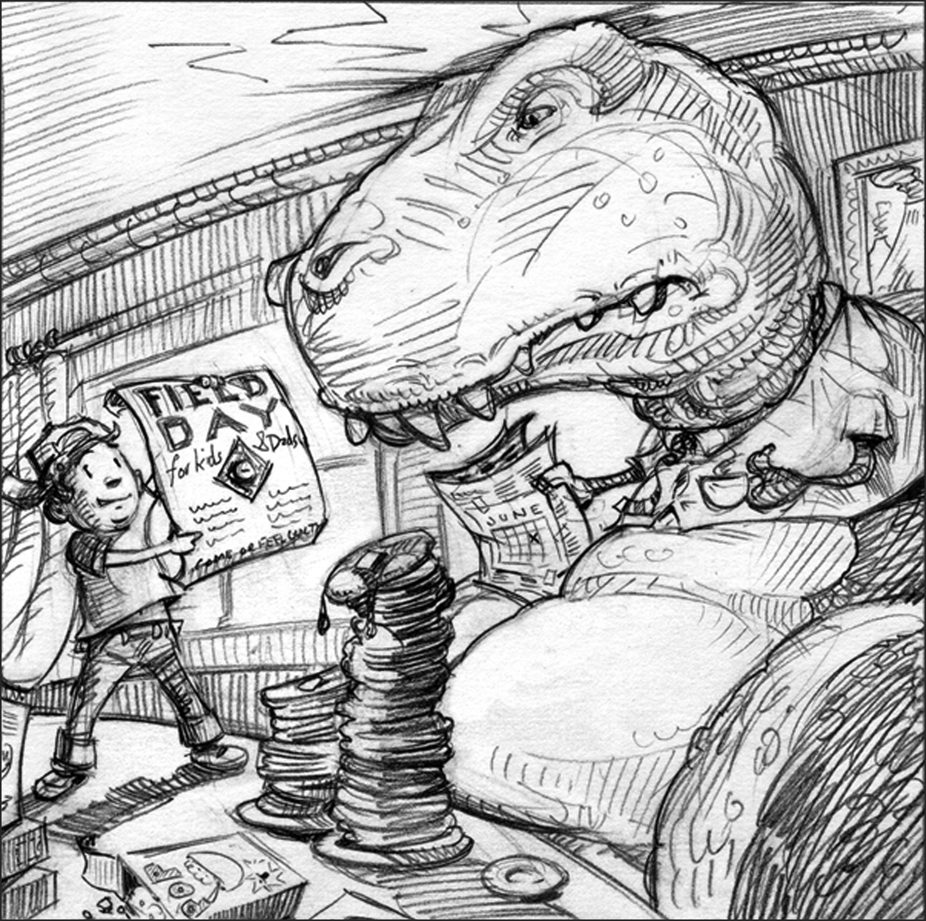 Sketch for Breakfast.