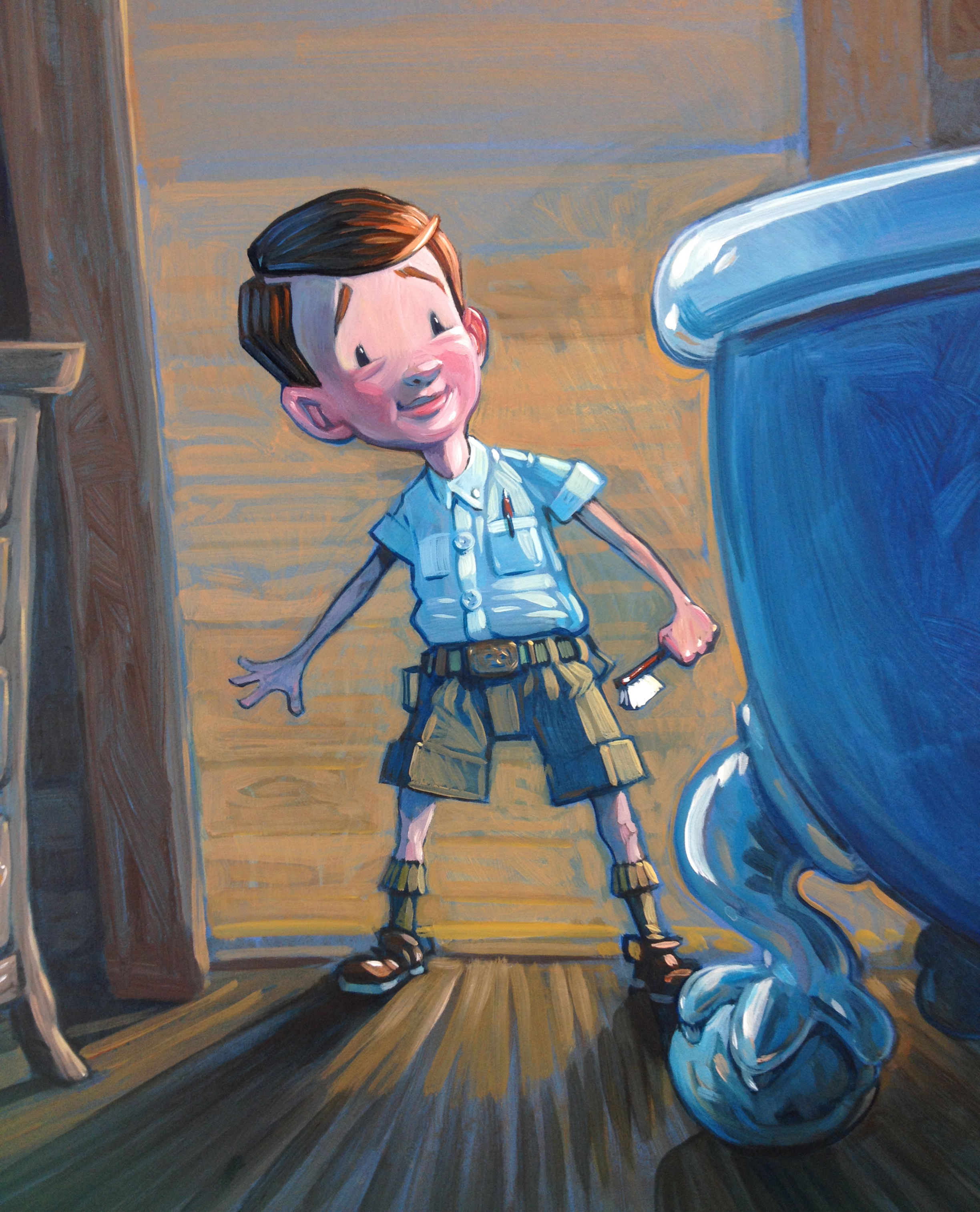 Original illustrations from Rules of the House