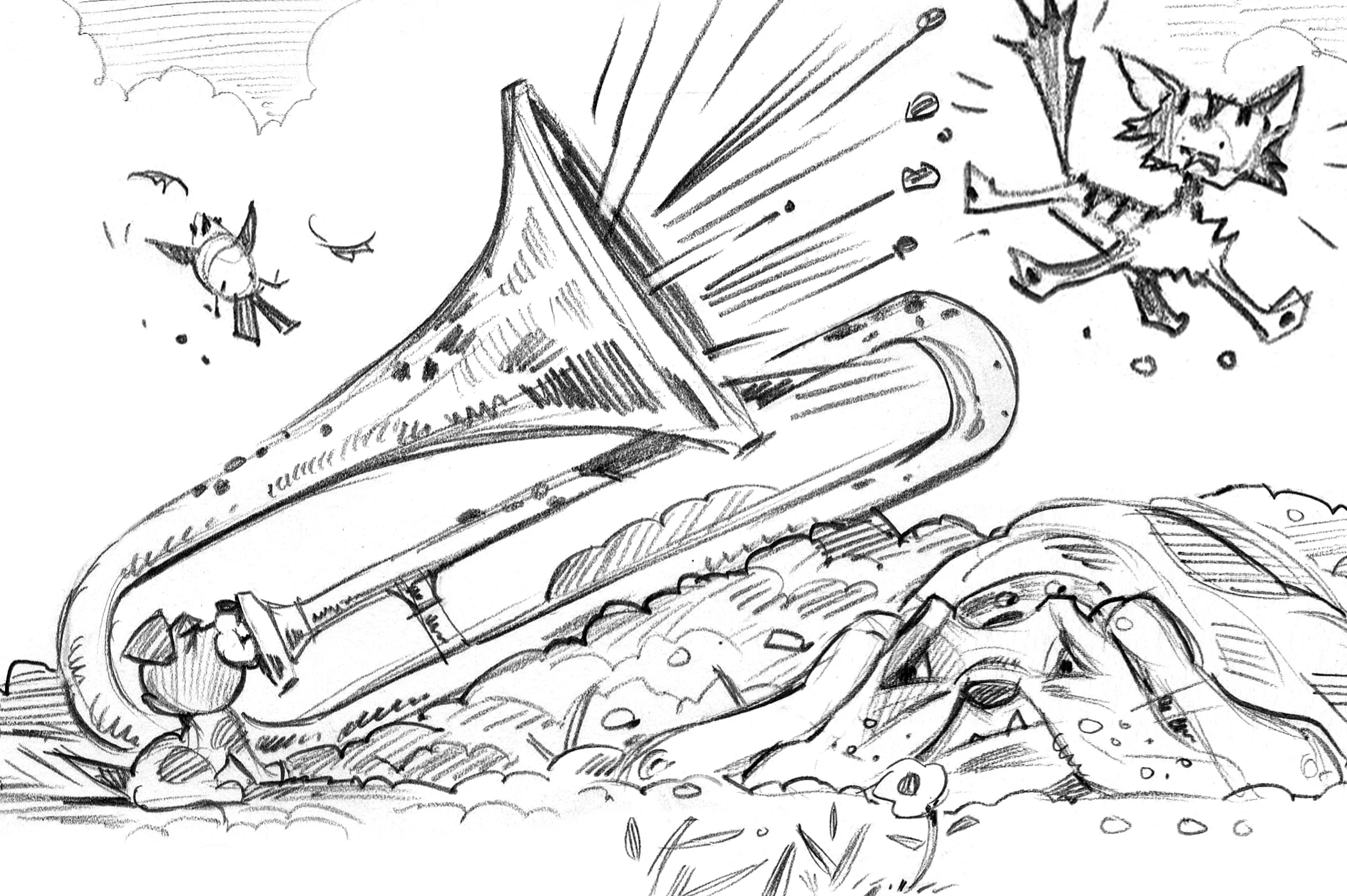 Sketch for Trombone!