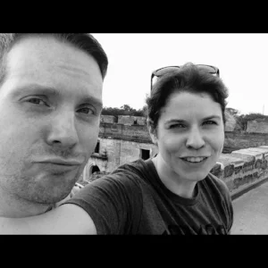 Here's a snapshot of a dorky thirty-something couple with almost everything figured out during Christmas vacation.