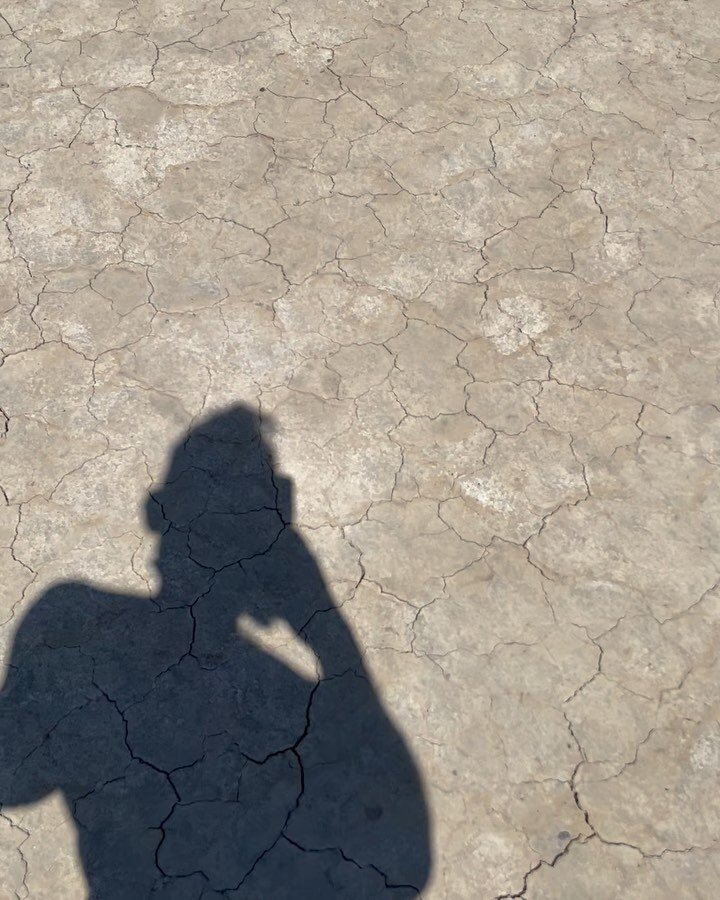 There is so much that's so challenging to describe about this place, this desert that I love. 

How the water stays at a half an inch spread across many square miles. Or how it's almost never even here!

How the wind creeps up and moves the water&mda