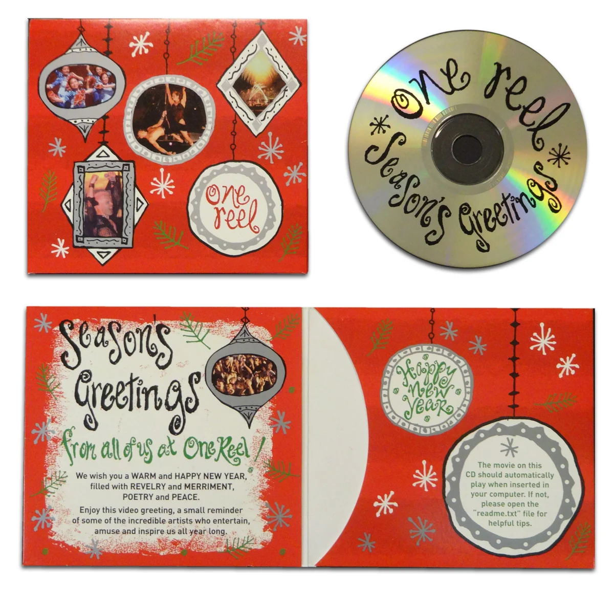 One Reel CD packaging