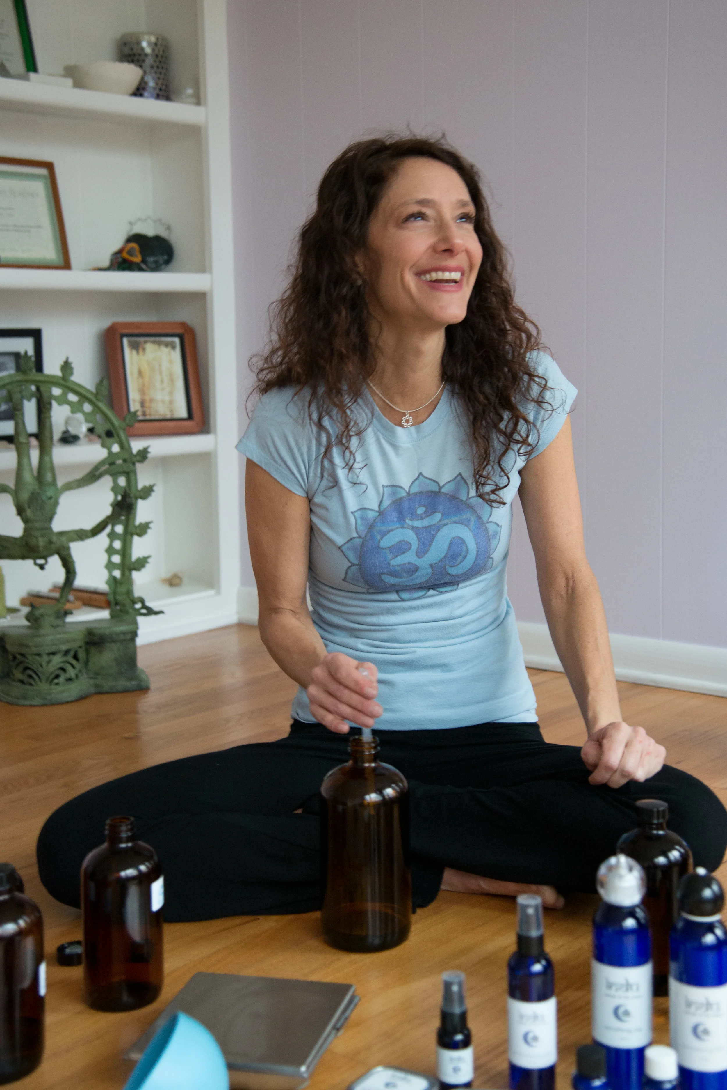 Marni Task, yoga teacher and indu maker