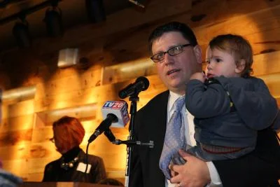 Joe Cimperman, Ward 3 Councilman and novice yogi!