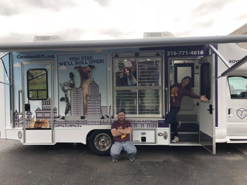 The Cleveland APL will be at Believe in CLE with dogs and kittens for adoption!