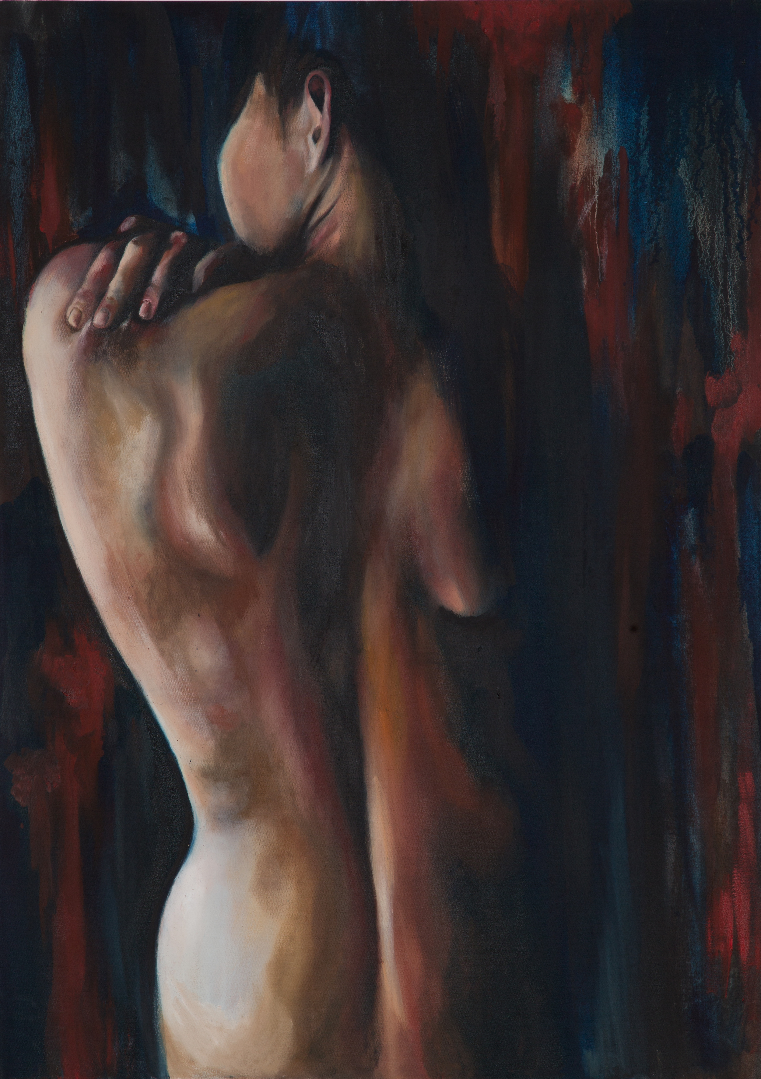   Back,  2014  Oil on canvas 